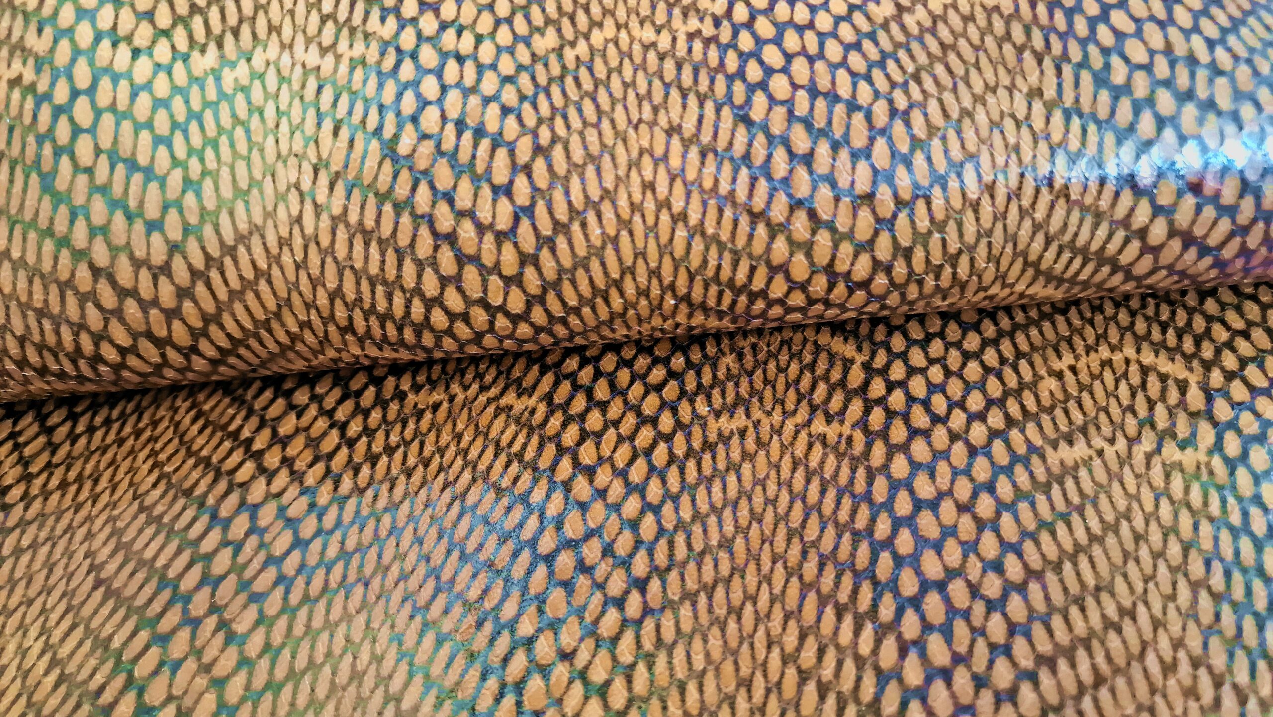 cobra imitation embossed leather , stock lot sale discount - Image 7