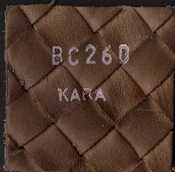 real woven leather panels handmade 10 mm x 10 mm - immagine 4