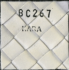 real woven leather panels handmade 10 mm x 10 mm - immagine 10