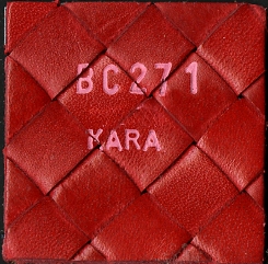 real woven leather panels handmade 10 mm x 10 mm - immagine 24
