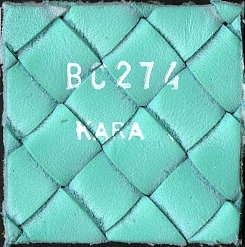 real woven leather panels handmade 10 mm x 10 mm - immagine 18