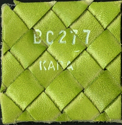 real woven leather panels handmade 10 mm x 10 mm - immagine 15