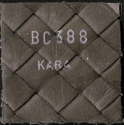 real woven leather panels handmade 10 mm x 10 mm - immagine 12