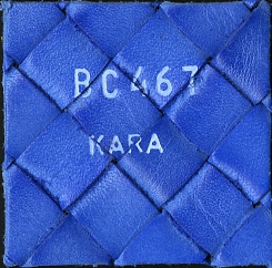 real woven leather panels handmade 10 mm x 10 mm - immagine 17